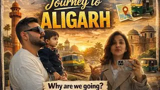 Journey to Aligarh ✨ Midway Food Stop | Aarambh&rsquo;s Ride Fun | Big Reveal in Next Vlog