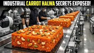 Inside the Carrot Halwa Factory | How the Famous Indian Dessert is Made