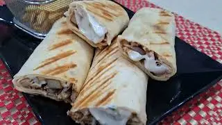 Arabic  Shawarma Recipe  |How To Make UAE Famous Shawarma At Home | Tortilla Wraps |Special Sauce 