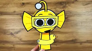 Paper Craft   Sprunki Bailey Phase 4  DIY