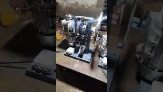 Automatic powder herb tablet pressing single punch tablet making machine