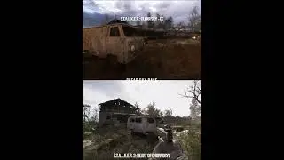 CLEAR SKY BASE 16 YEARS LATER | STALKER 2 VS CLEAR SKY #shorts #stalker #stalkercs