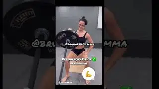 Bruna Brasil in training for UFC debut #wmma