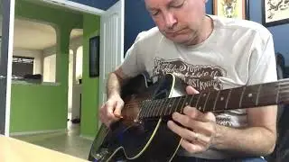 Jeremy Slemenda Playing Oscar Moore&rsquo;s solo for Route 66