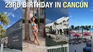 TRAVEL VLOG ✩: CANC&Uacute;N | birthday, breathless resort, swimming with dolphins + more 