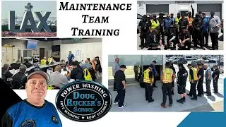 Maintenance Team Power Wash Training with Doug Rucker