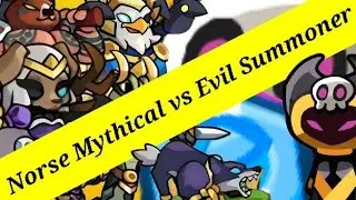 Norse Mythicals VS The Evil Summoner Hard | Loki, Thor, Hela, Odin | Summoner's Greed