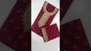 2pc marina embroidered ladies suit || Eid collection 2023 ||