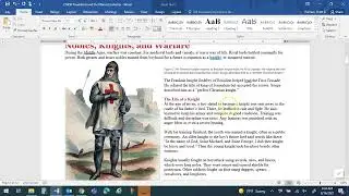 Feudalism and the Manor Economy