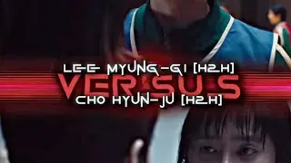 Player 120 vs Player 333 (h2h) #hyunju #myunggi #squidgame #wis #shorts