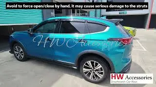 Haval Jolion Pro Retrofit Power Tailgate Operation Manual from @hwaccessories