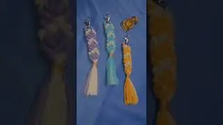 macrame keychains... #macrame #shorts #youtubeshorts #like #macramekeychain #sub #craftytube