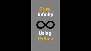 INFINITY ♾️ Using Python Turtle
