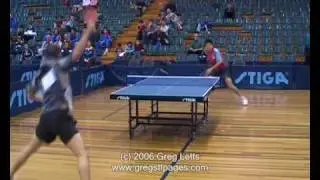 Table Tennis 2006 Australian Open Men's Semifinal Highlights