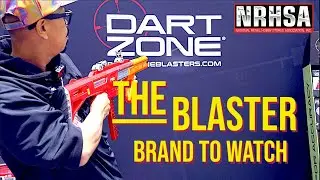 Dart Zone Blasters up close at NRHSA