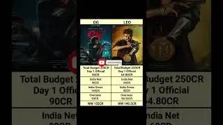 OG vs Leo Day 1 Official Box Office Collection #shortsfeed Thalapathy vijay vs Pawan Kalyan