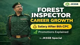 Forest Inspector Career Growth! SALARY,Promotion etc