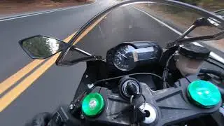 slow rider encounter on Highway 9