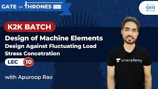 Design of Machine Elements | L:10 | Design Against Fluctuating Load -Stress  Concetration