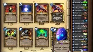 LokeHansen plays Hearthstone - #3 Making a Druid Deck and Completing Daily Quest 