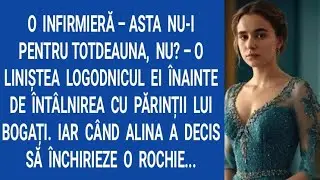 O infirmieră – asta nu-i pentru totdeauna, nu? – o liniștea logodnicul ei înainte de întâlnirea cu..