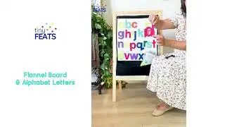 Flannel Boards & Alphabet Letters #educationaltoysforkids #alphabetlearning #kindergartenlearning