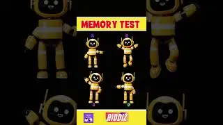Memory Test I Riddles and Puzzles I #viralI #shorts