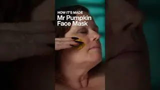 Как это сделано: маска для лица &laquo;Мистер Тыква&raquo; 🎃