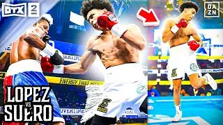 HE HIT THE DRUSKI DANCE 😱 DAVID LOPEZ VS JOSEPH SUERO FULL FIGHT | OTX 2