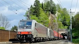 Führerstandsmitfahrt Abzw. I1 - Brenner mit Baureihe 186 (Teil 2)