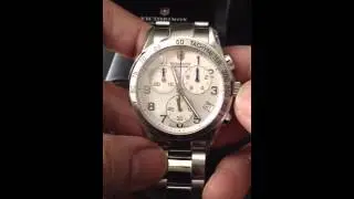 Victorinox Swiss Army Chrono Classic Silver dial purchased fr. ashford.com