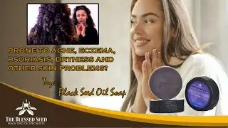 Black Seed Oil Soap For Skin Prone to Acne, Eczema, Psoriasis, Dryness and Other Skin Problems