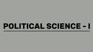 Political Science - I | B.A 1 | ADA 1 | PastPapers 2025 | #a1pastpapers #pastpapers2025 #exampaper1
