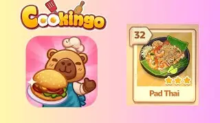 🍳Cookingo Level 32 Walkthrough | Perfect Meal | Cooking Pad Thai| Solutionguruji