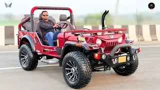 Modified Jeep Going To (GOA) Registration @8199061161 Jain Motor&rsquo;s Jeep