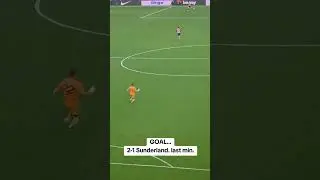 Last minute goal at Chelsea | Chelsea 1-2 Sunderland