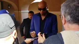 RuPaul Signing Autographs for fans in Hollywood