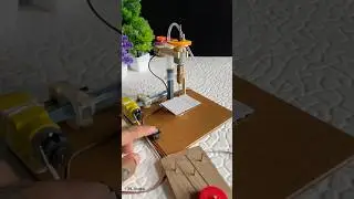 Full hydraulic Drill machine with Dcmotor | #dcmotor #youtubeshorts #tech #drill #motor #diy #shorts