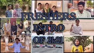 FRESHERS INTRO OF 2K21 BY RYZENTRONZ’18/GMC KADAPA.