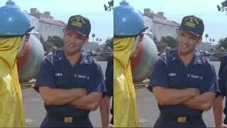 Baywatch  Mix Stephanie Holden  gets prank bye a Crab  from the Navay Coast Gaurd