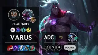Varus ADC vs Jinx - KR Challenger Patch 11.6