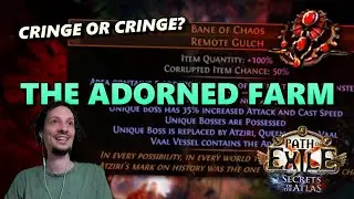 Back for round 3 -  Adorned farming strat via Duo Chance Scouring - PoE #932