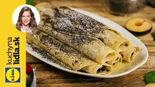Domáce lokše so slivkovým lekvárom a s makom 🥞 | Veronika Bušová | Kuchyňa Lidla