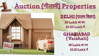 Bank Auction Properties#Properties in Delhi NCR, UP, Rajasthan#Upto 40% discount to Market Value.