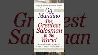 CEO Book Recommendation - The Greatest Salesman in the World | Og Mandino | Sales | Leadership