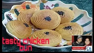 Tasty chicken bun