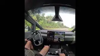 Cybertruck FSD-Stopping Moving Stopped-Impatiently Patient Now- Safely Driving. Scare the other car?