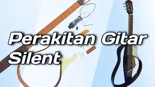 Perakitan gitar silent custom_Pakai preamp equalizer gitar EQ 7545 R