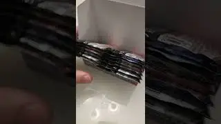 Booster box resealed from pokemon center? Well see. Played with?