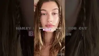 barbie💕hailey bieber long hair V/S bob cut✨💕🤍🦋💃🏻#trendy #barbie #haileybieber